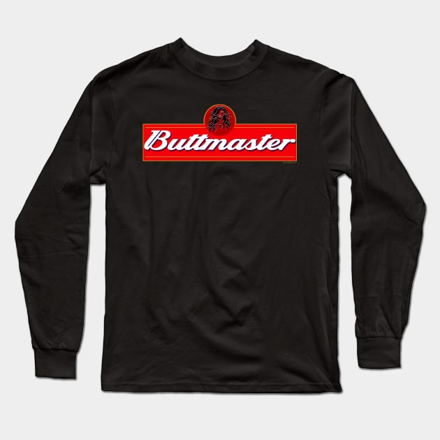 ButtMaster Long Sleeve T-Shirt by RainingSpiders